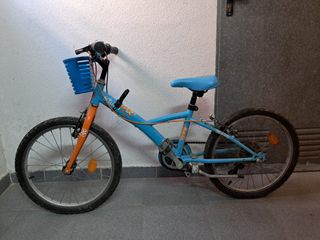 Bicicleta niña 20 pulgadas azul