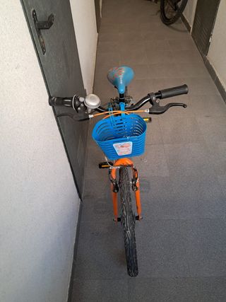 Bicicleta niña 20 pulgadas azul