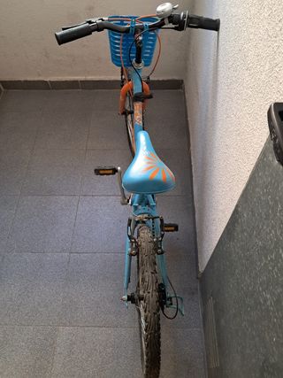 Bicicleta niña 20 pulgadas azul