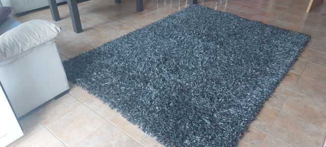 Alfombra gris - Salón. Queda fantástica en salón