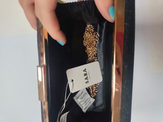 Bolso Fiesta Negro con Dorado