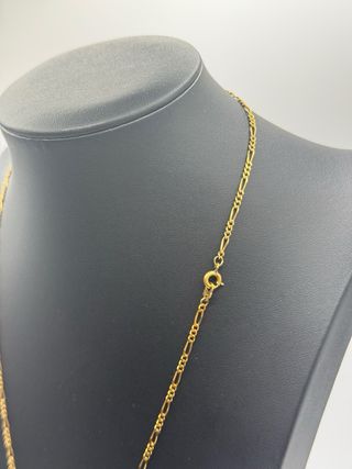 Ref267 Cadena con colgante de oro de 18k