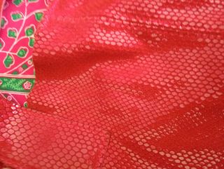 BOLSO PIEL BOHO ROJO TOTE