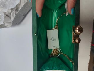 Bolso fiesta verde a estrenar