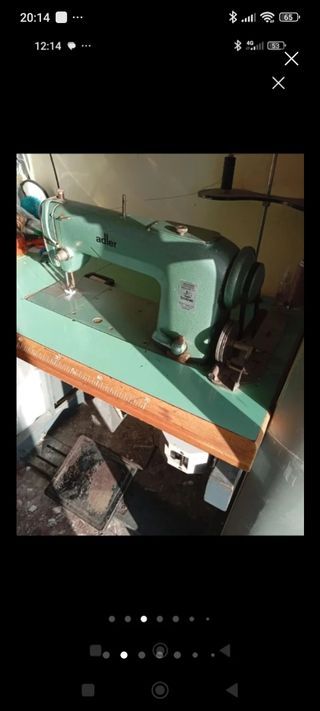 Máquina coser Adler antigua