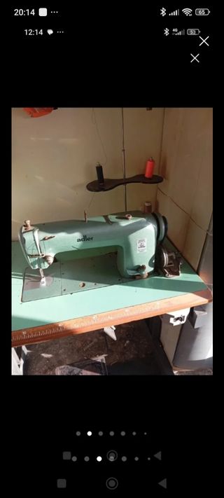 Máquina coser Adler antigua