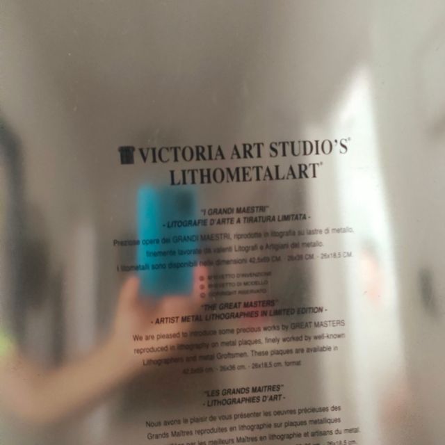 Litografia in metallo limitata Marilyn Monroe