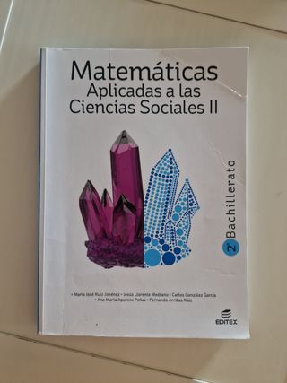 Matemáticas Aplicadas a las Ciencias Sociales II B