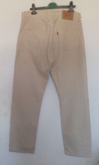 Levi's 501 Beige - Pantalones