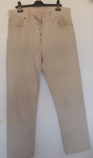 Levi's 501 Beige - Pantalones