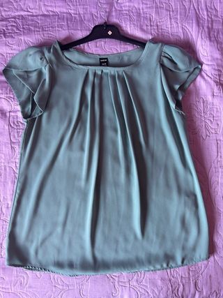 Blusa SHEIN verde menta - Talla M