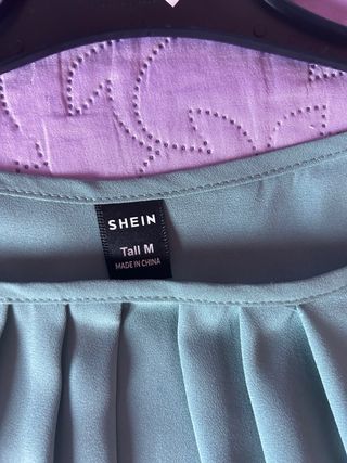 Blusa SHEIN verde menta - Talla M