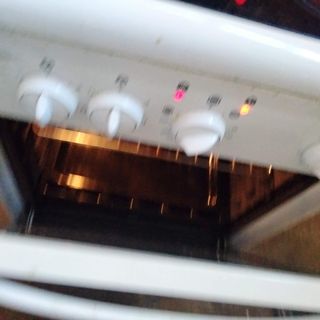 Horno cocina blanco