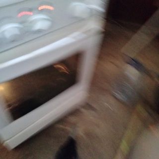 Horno cocina blanco