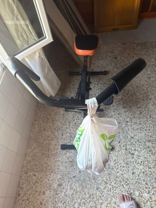 Bicicleta ejercicio plegable 