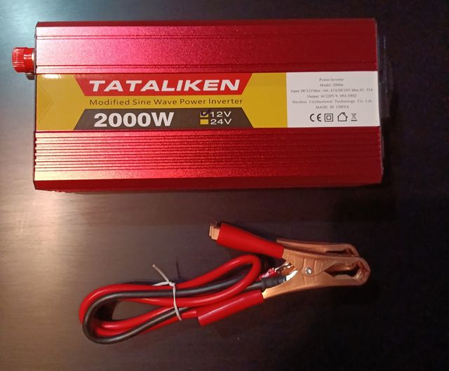 Inversor 2000W Onda Modificada 12V/24V