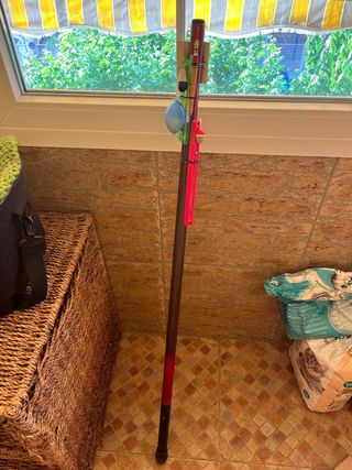 Caña de pescar.