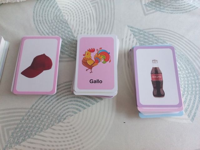 Tarjetas educativas: Lectoescritura
