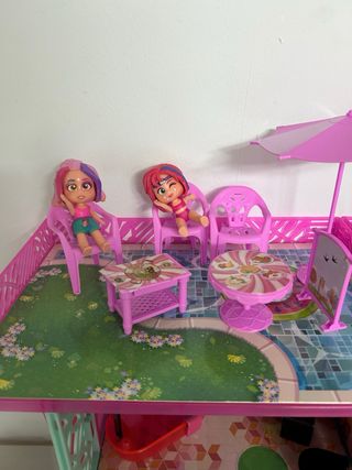 Casa + Autocaravana+ muñecas