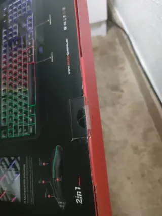 Mars Gaming: Teclado + Ratón RGB