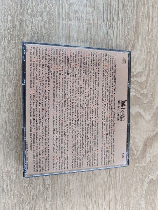 CD Boleros: Aquellos Inolvidables