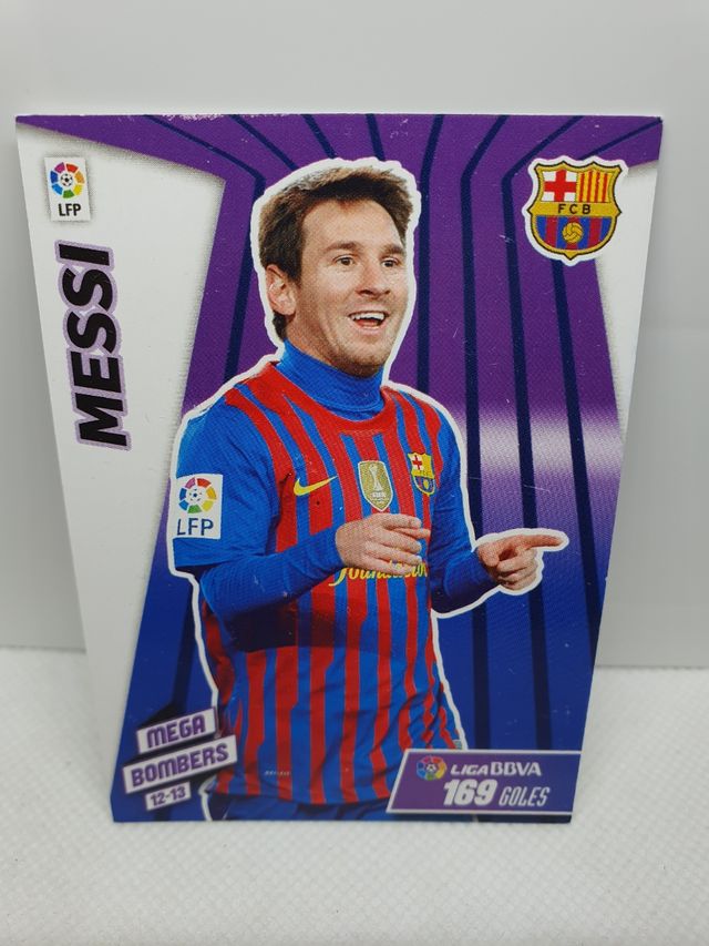 ⚽️ CROMO DE FUTBOL MESSI MEGA BOMBERS 12-13 MGK