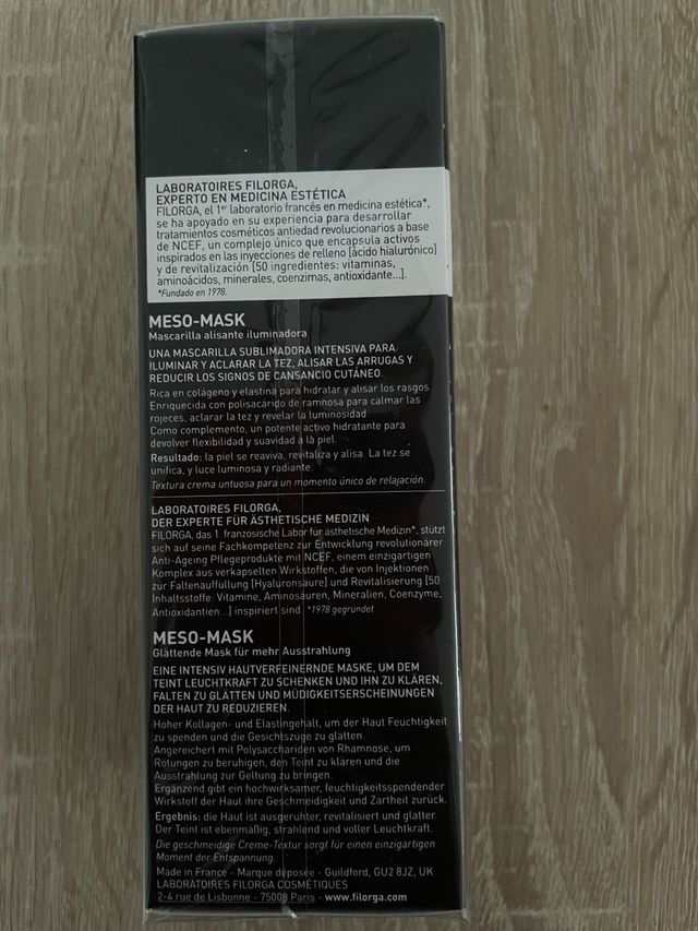 Mascarilla meso-mask filorga