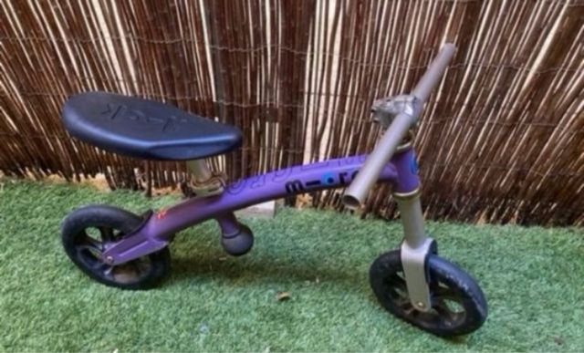 Bicicleta sin pedales Micro - Púrpura