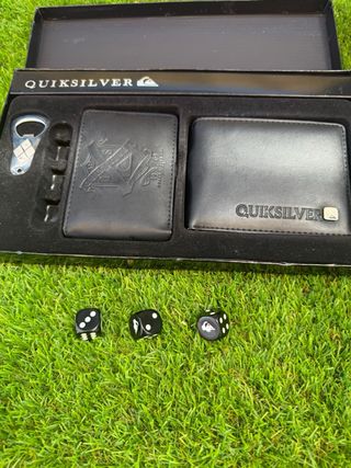 Set Quiksilver: billetera y abridor
