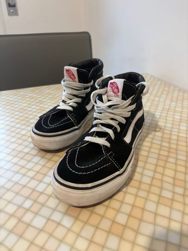 Vans Sk8-Hi Bambino - Scarpe nere