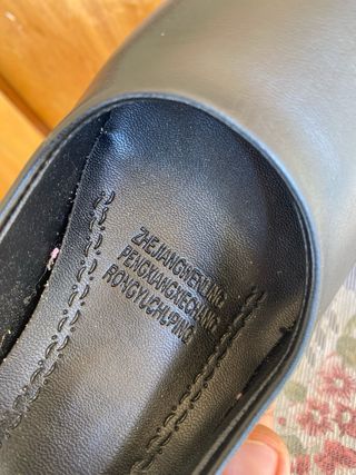Zapatos tacón negros mujer
