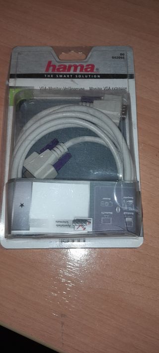 Cable Hama VGA - Extensión Monitor