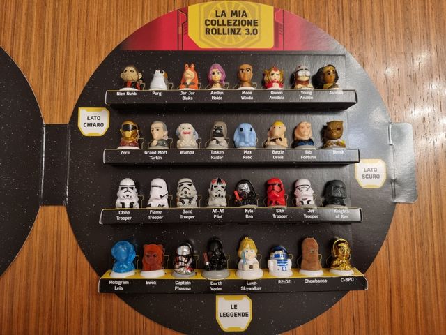 Collezione completa Rollinz 3.0 Star Wars