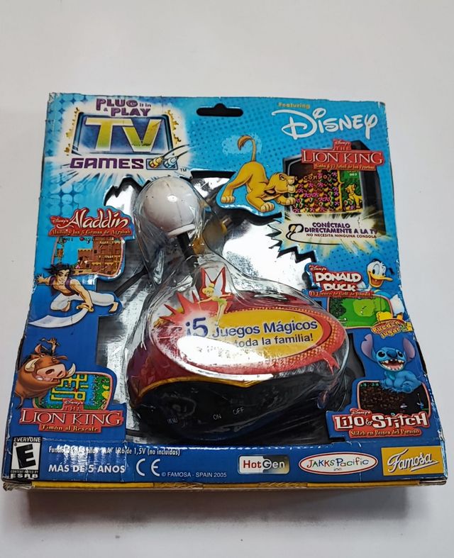 Consola Disney Plug & Play Retro