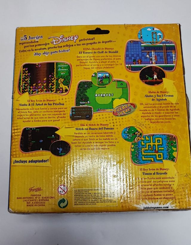 Consola Disney Plug & Play Retro