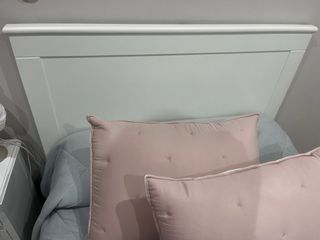 Cama blanca 105x190 cm