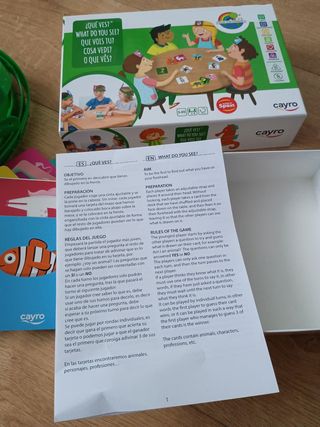 Juego de mesa ¿Qué ves? Cayro
