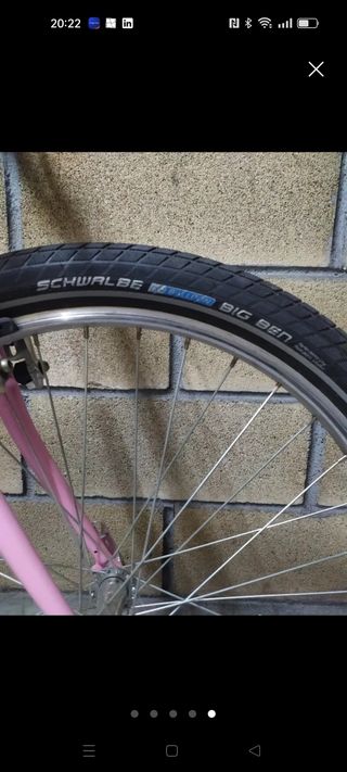 Bicicleta BH  rosa 24"