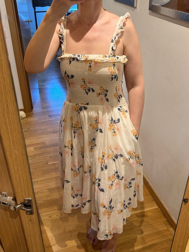 Vestido midi Ralph Lauren - flores