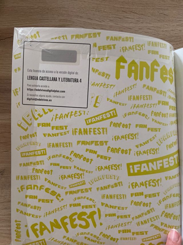 Libro Lengua 4ºESO Fanfest