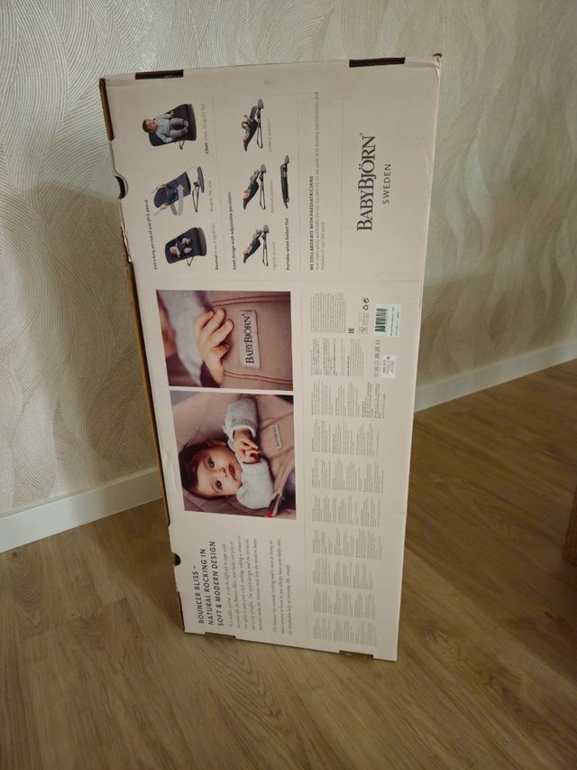 Hamaca Bebé Babybjörn - Beige bouncer bliss