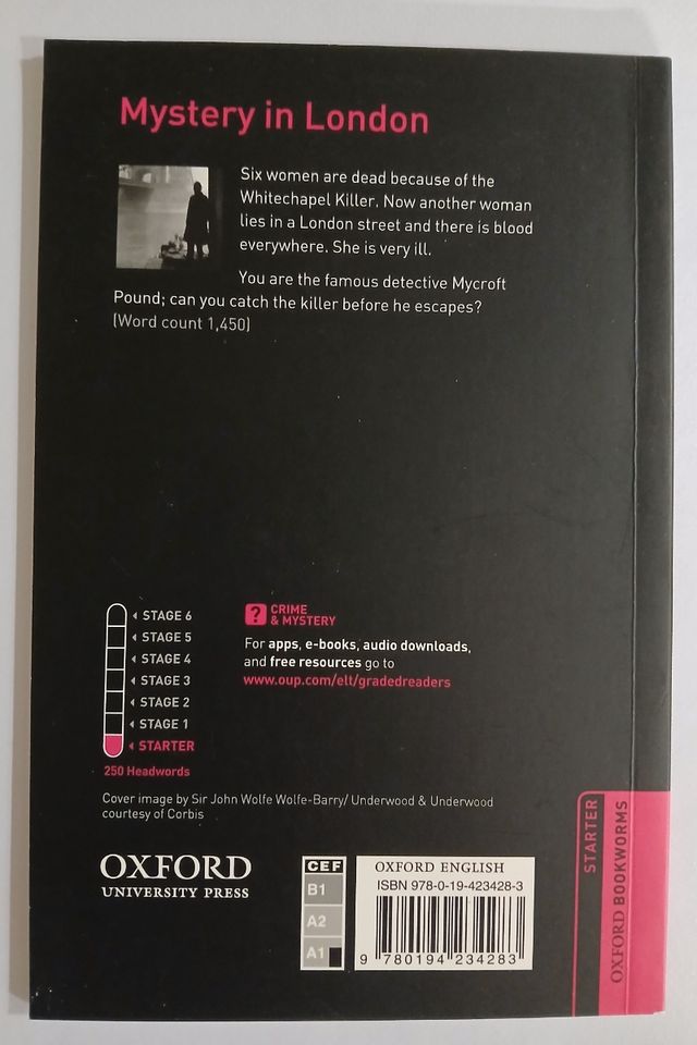 Oxford Bookworms Library: Mystery in London: St...