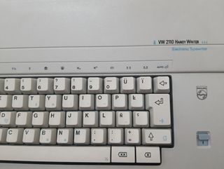 Máquina escribir Philips