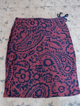 Falda Tabio Noir L - Roja y Azul