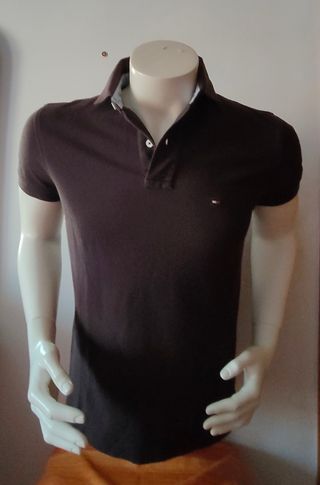 Polo Tommy Hilfiger XS marrón