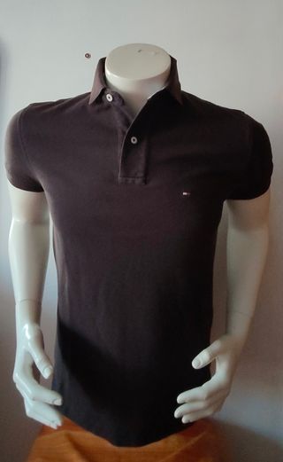 Polo Tommy Hilfiger XS marrón