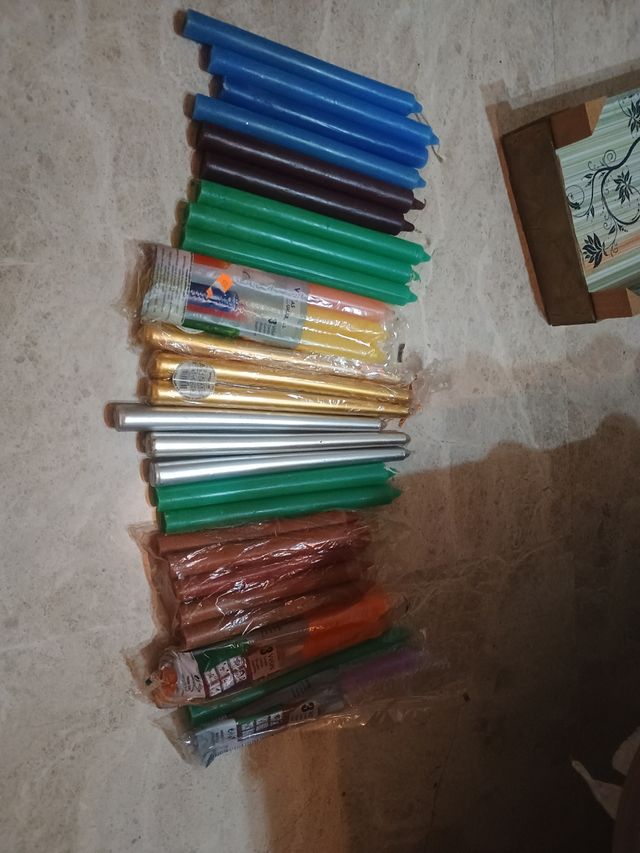 Velas de Colores Variadas