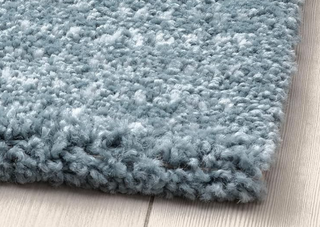 Alfombra Langsted IKEA AZUL-BLANCO 4 ud NEGOCIABLE