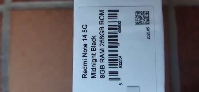 Smartphone Xiaomi Redmi Note 14 5G