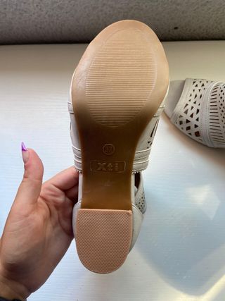 Tacones grises claritos - Elegantes